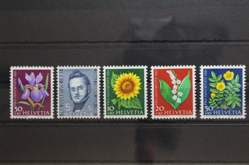 Schweiz 742-746 postfrisch