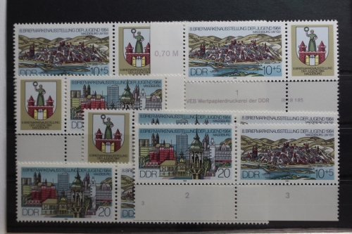 DDR W Zd 608 - W Zd 613 postfrisch #TA727