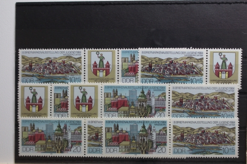 DDR W Zd 608 - W Zd 613 postfrisch #TA726