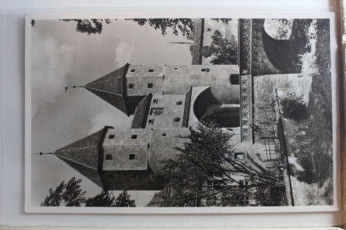 AK Amberg / Opf. Nabburger Tor 1954 gebraucht #PF841