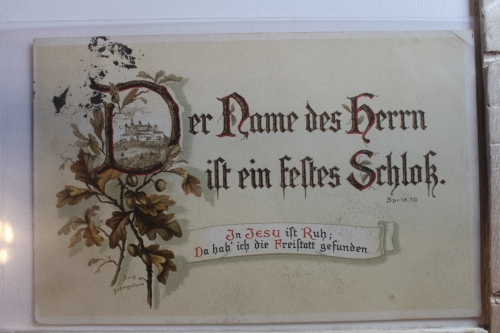 AK Deutschland Grußkarte 1919 gebraucht #PF923