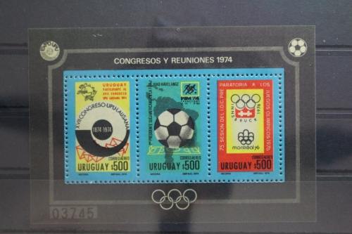 Uruguay Block 21 mit 1316-1318 postfrisch