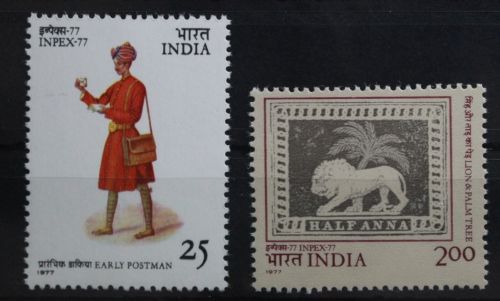 Indien 732-733 postfrisch #TC131
