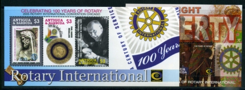 Antigua und Barbuda KB 4288-4290 + Bl 618 postfrisch #GX135