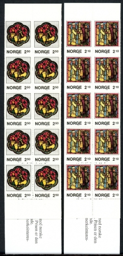 Norwegen 2 Markenheftchen mit 958.59 postfrisch #GX156