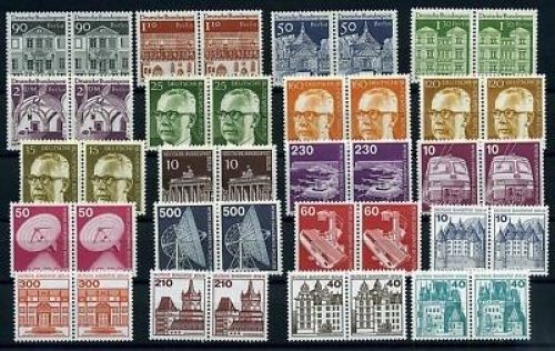 Berlin Lot aus Dauerserien postfrisch
