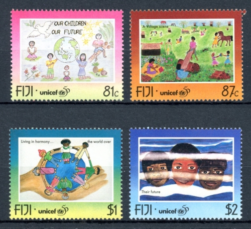 Fidschi 781-84 postfrisch Unicef #HD083
