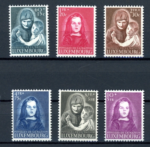 Luxemburg 468-473 postfrisch