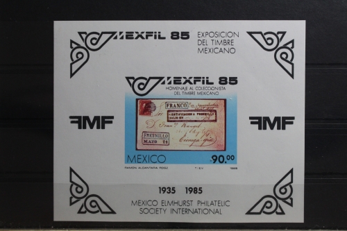 Mexiko Block 28 mit 1932 postfrisch