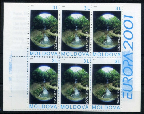 Moldawien MH 04 postfrisch Naturschutz #GZ552