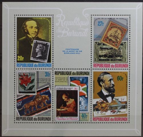 Burundi Block 111 A mit 1527 A-1531 A postfrisch #TE093