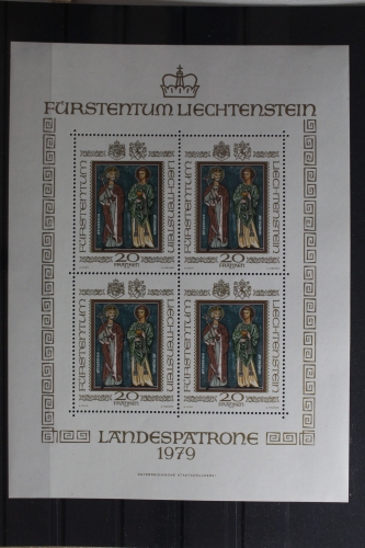 Liechtenstein 734 als Kleinbogen postfrisch #TF020
