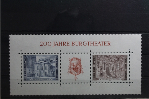 Österreich Block 3 mit 1507-1508 postfrisch