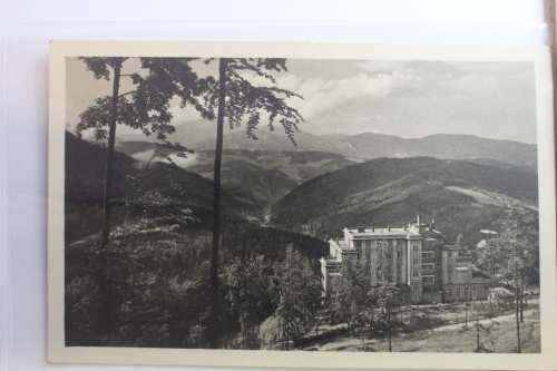 AK Semmering Palace Sanatorium ungebraucht #PG166