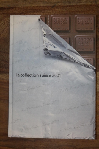 Schweiz Jahrbuch 2001 postfrisch komplett mit allen Marken #TF090