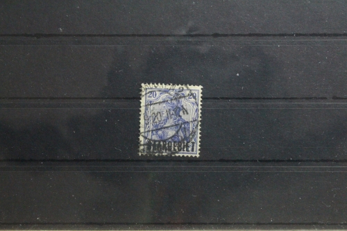 Saargebiet 35 gestempelt