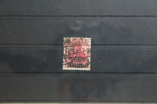 Saargebiet 33 gestempelt Vollstempel #SW835