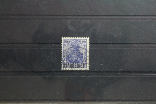 Saargebiet 35 gestempelt Vollstempel #SW849