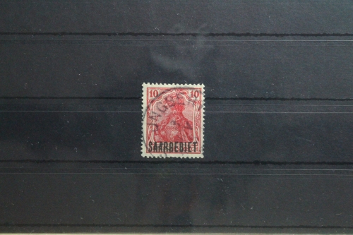 Saargebiet 33 gestempelt