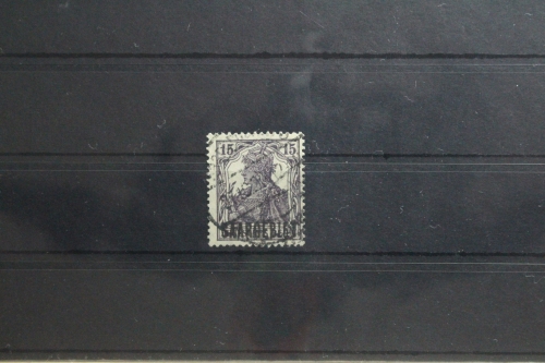 Saargebiet 34 gestempelt