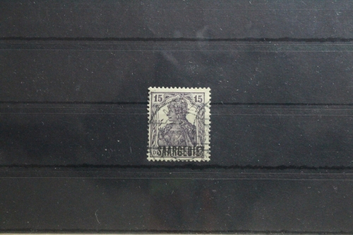 Saargebiet 34 gestempelt