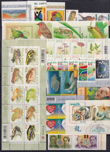 Südafrika Jahrgang 2000 postfrisch ohne 1312 BA - 1321 BA #DFG39