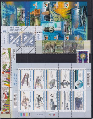 Südafrika Jahrgang 2003 postfrisch ohne 1542 A- 1546 D #DFG42