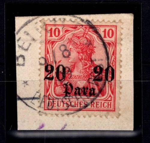 Deutsche Auslandspostämter Türkei 37 gestempelt Vollstempel Beirut #DHG73