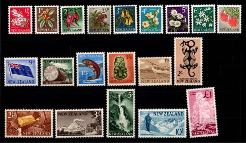 Neuseeland 392-412 postfrisch #DHG80