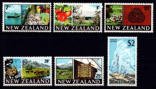 Neuseeland 492-497 postfrisch #DHG84