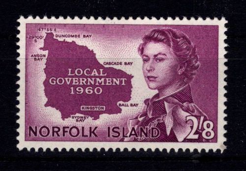 Norfolk Islands 40 postfrisch #DHG89