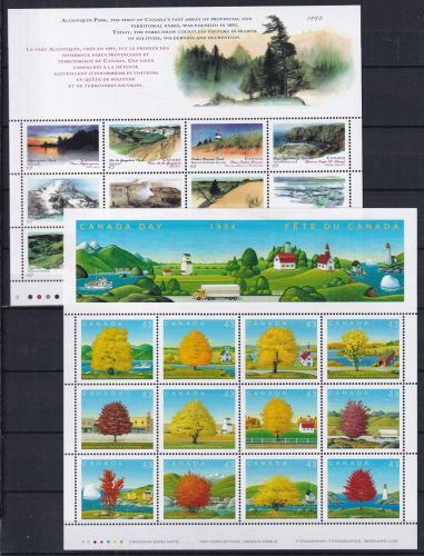 Kanada Zd-Bogen 1361-1372, 1423-1434 postfrisch Natur Bäume #DHS77