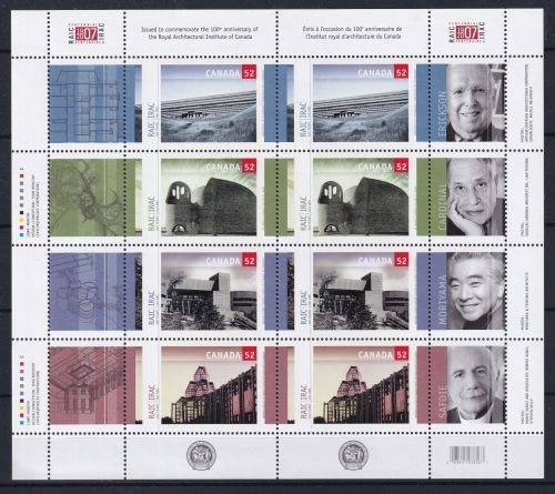Kanada 2404-2407 als KB postfrisch Architektur #DHT05
