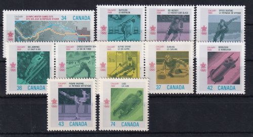 Kanada postfrisch Olympia 1988 Calgary #DHT18
