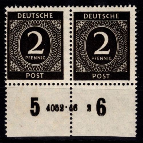 Alliierte Besetzung 912 HAN postfrisch H 4052.46 2 #DIF28
