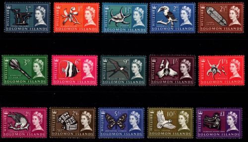 Salomon Inseln 113-127 postfrisch #DHH29
