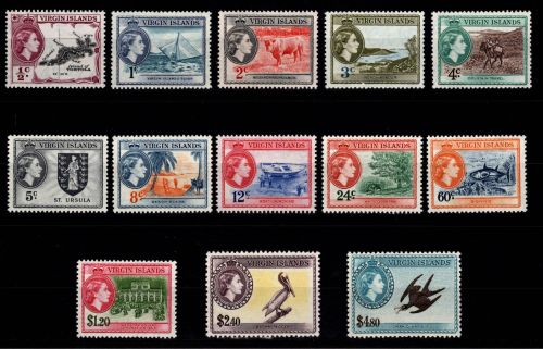 Jungferninseln 111-123 postfrisch #DHH62