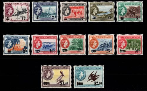 Jungferninseln 124-135 postfrisch #DHH63
