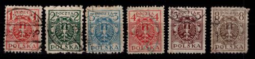 Polen 147 y-152 y gestempelt #DIG11