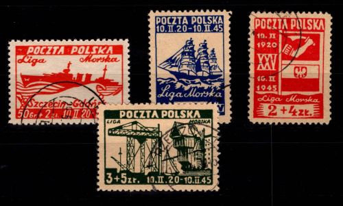 Polen 399-402 gestempelt #DIG34