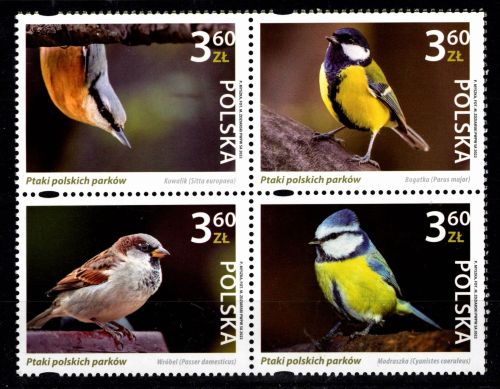 Polen 5364-5367 postfrisch im Viererblock #DIG84