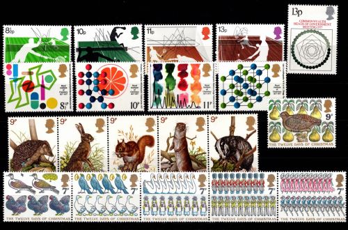 Großbritannien Jahrgang 1977 mit 727-755 postfrisch ohne Dauerserie #DIN89