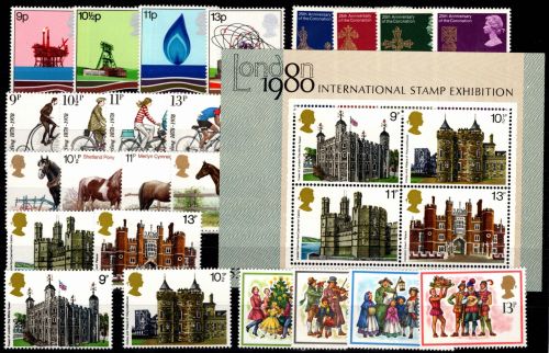 Großbritannien Jahrgang 1978 mit 756-780 postfrisch ohne Dauerserie #DIN90