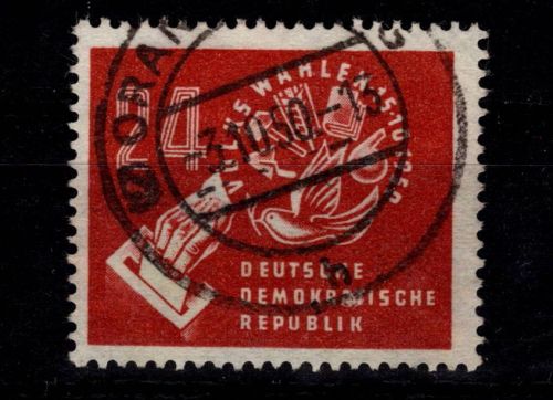 DDR 275 gestempelt Ortsstempel Oranienburg #DIO24