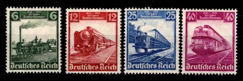 Deutsches Reich 580-583 mit Falz #DIP47