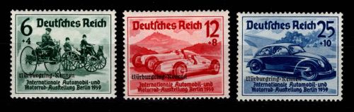 Deutsches Reich 695-697 mit Falz #DIP49