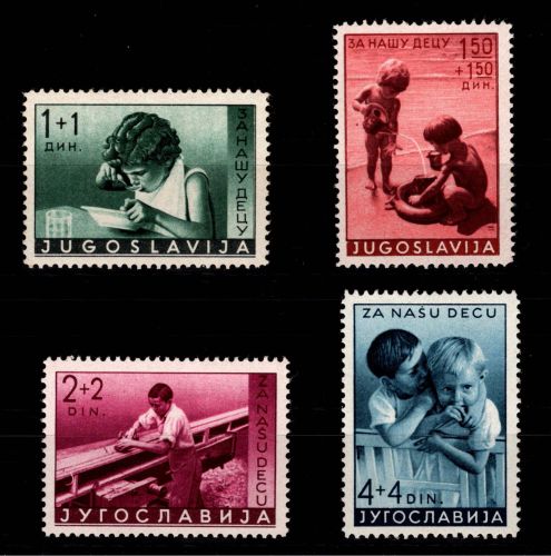 Jugoslawien 375-378 postfrisch #DIP68