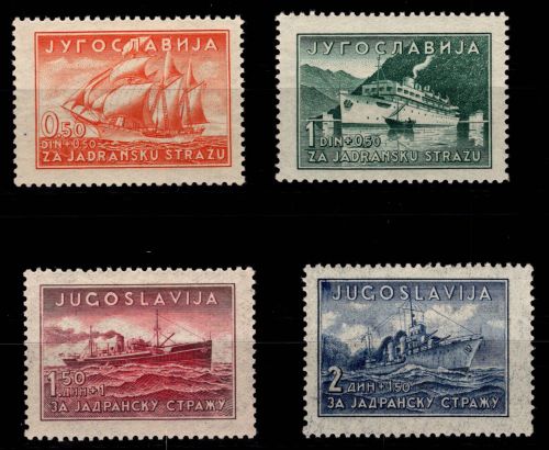 Jugoslawien 385-388 postfrisch #DIP71