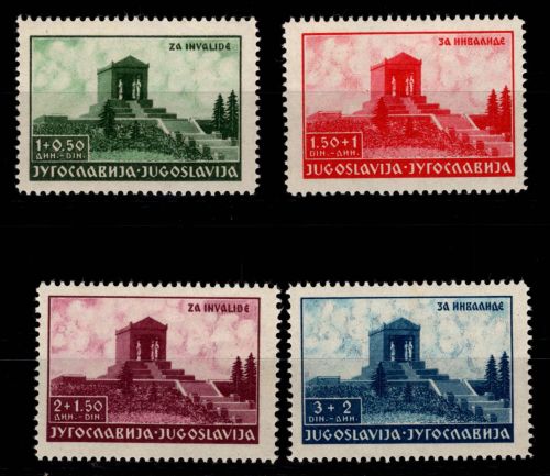 Jugoslawien 389-392 postfrisch #DIP72