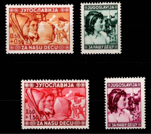 Jugoslawien 418-421 postfrisch #DIP76